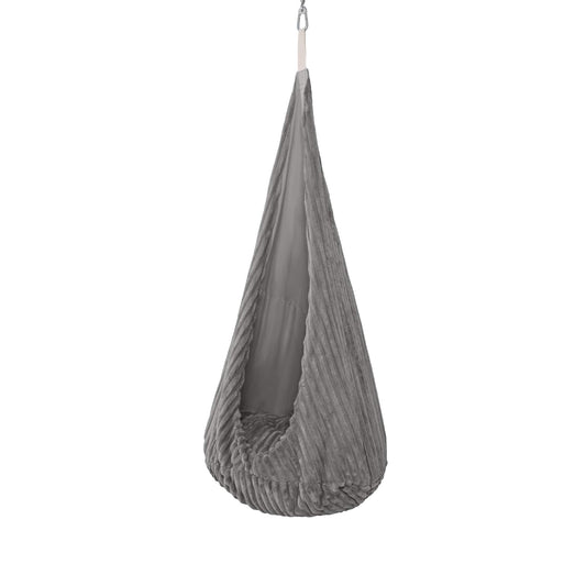Baby hangschommel cocon – Churros lichtgrijs