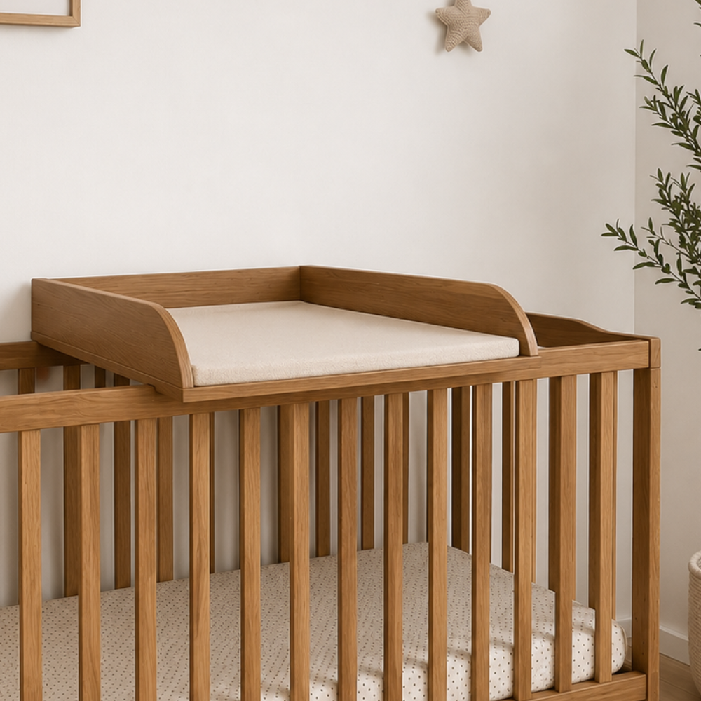 ATB plan à langer pour lit bébé – chêne caramel – vue supplémentaire 4