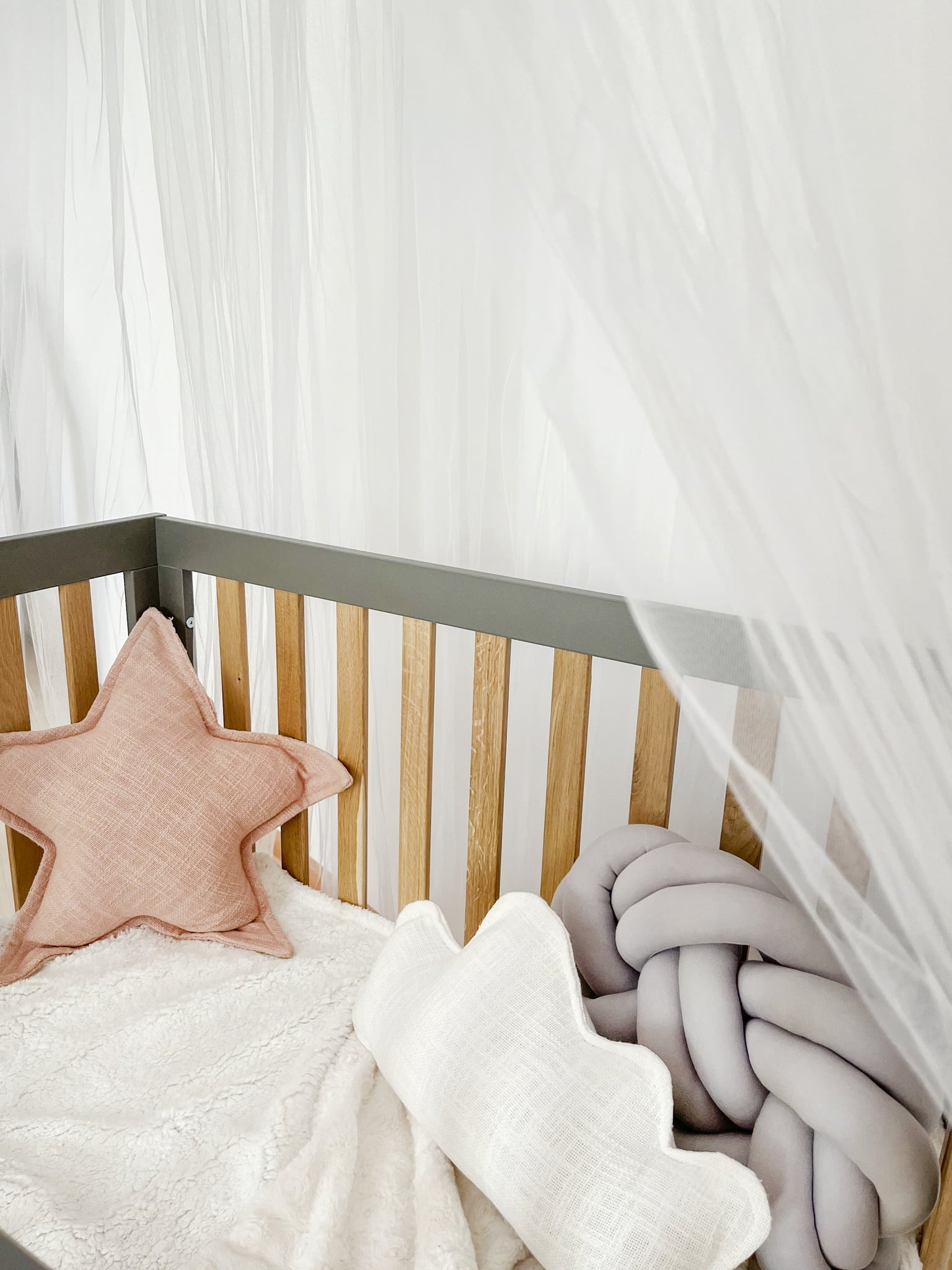ATB OAK parc bébé – gris/chêne – vue supplémentaire 3