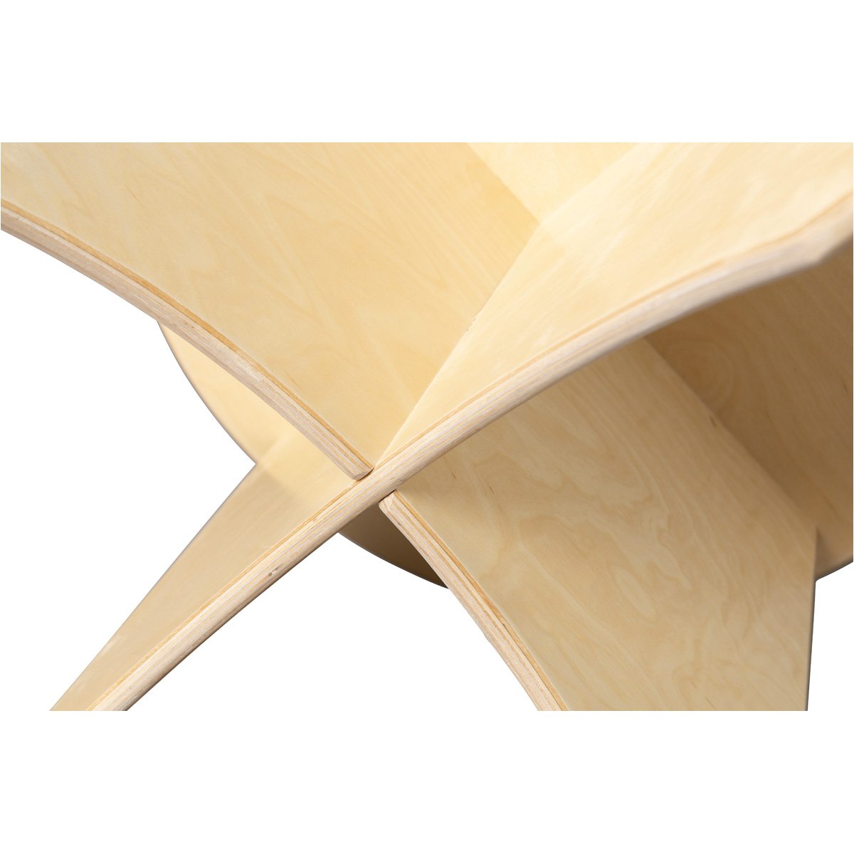 Van Dijk Toys houten Ronde tafel Apollo voor Peuters - Ø60cm hoogte 40cm - Naturel (kinderopvang kwaliteit)