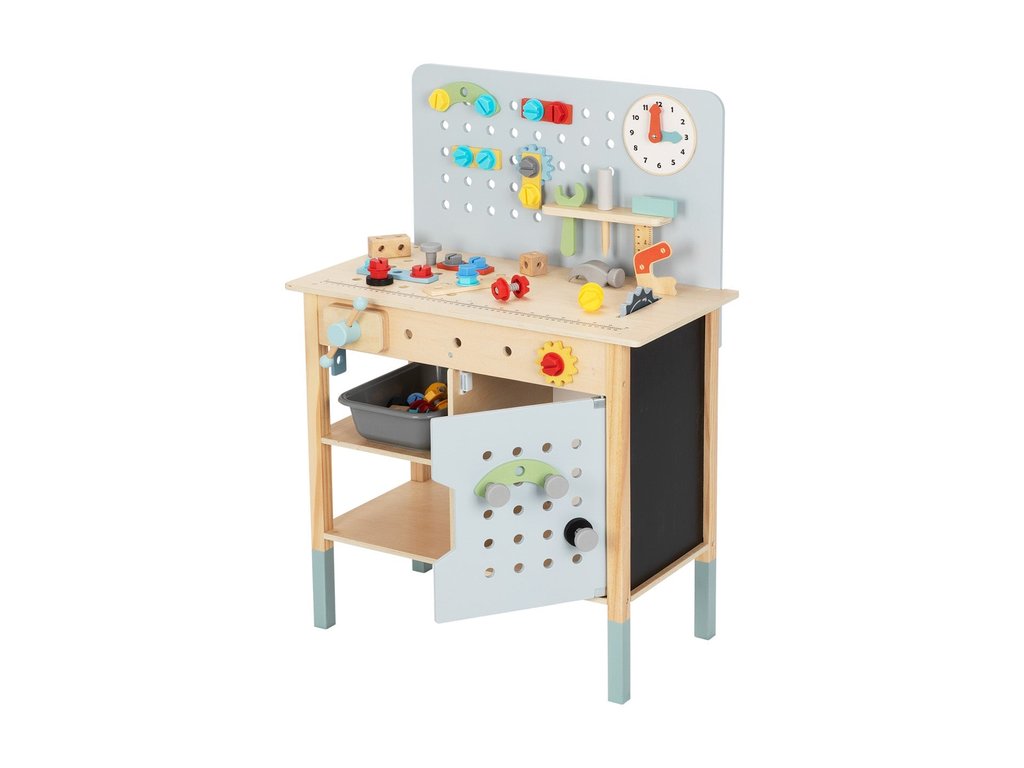 BusyKids houten speelwerkbank – foto 1