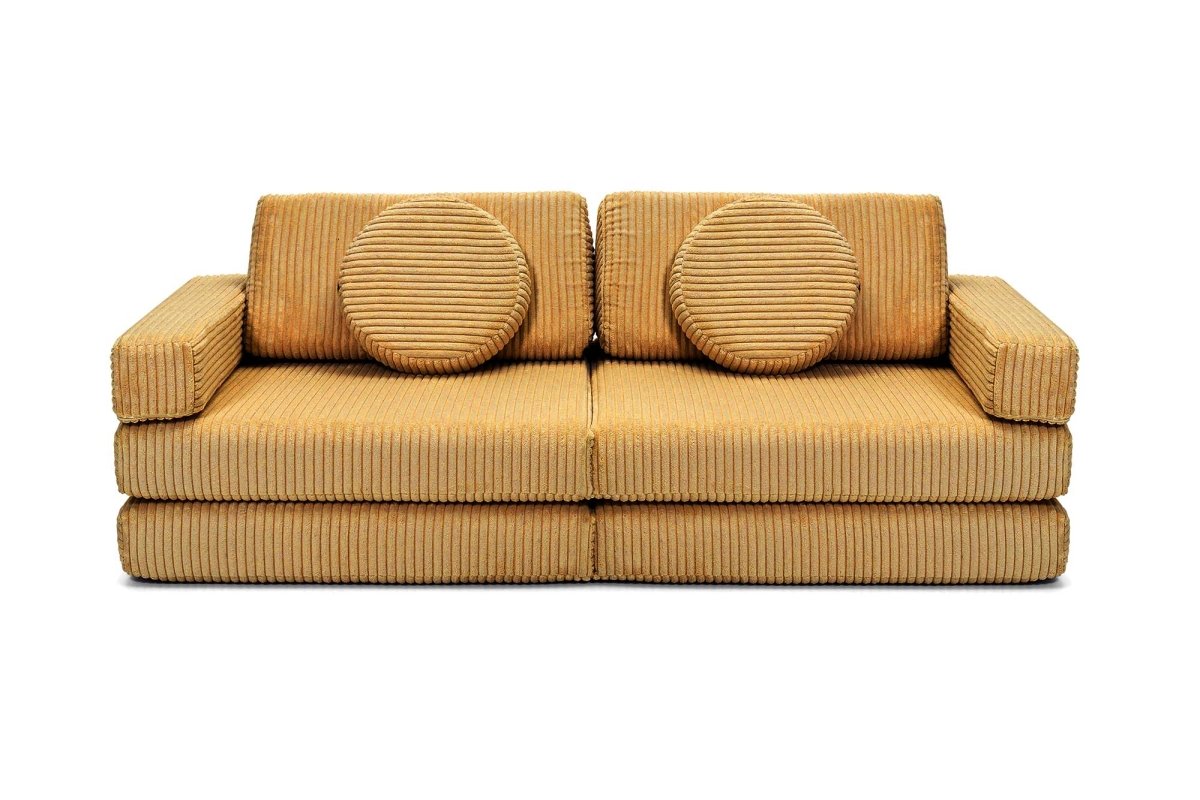 Shappy Speelbank Pure Corduroy Mini 120 cm in Honey