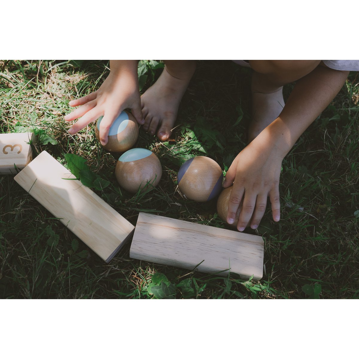 jeu-de-boulesset voor kinderen
