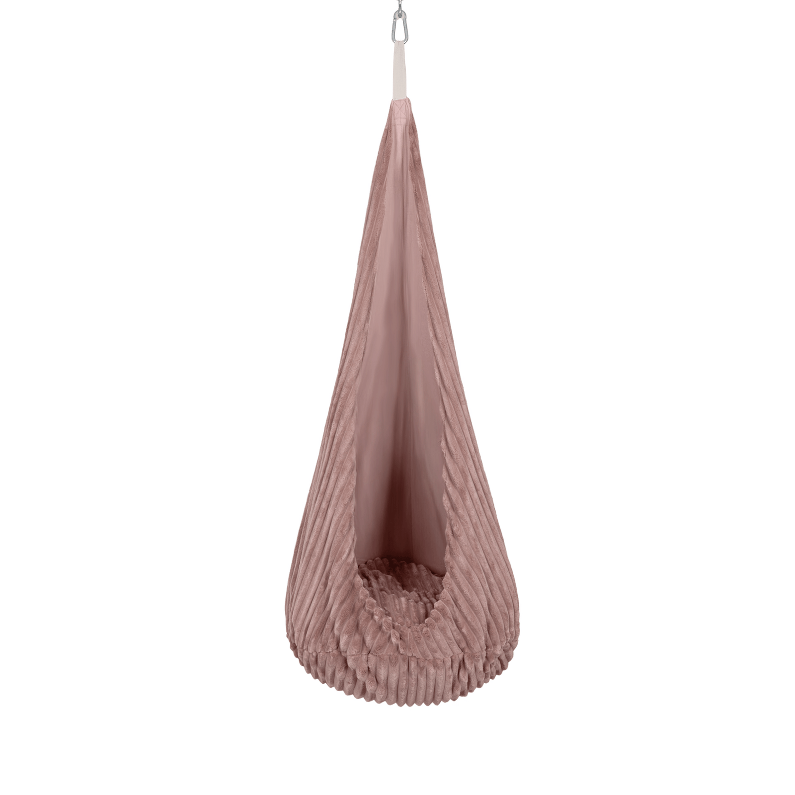 MeowBaby cocon hangschommel voor kinderen Churros oudroze