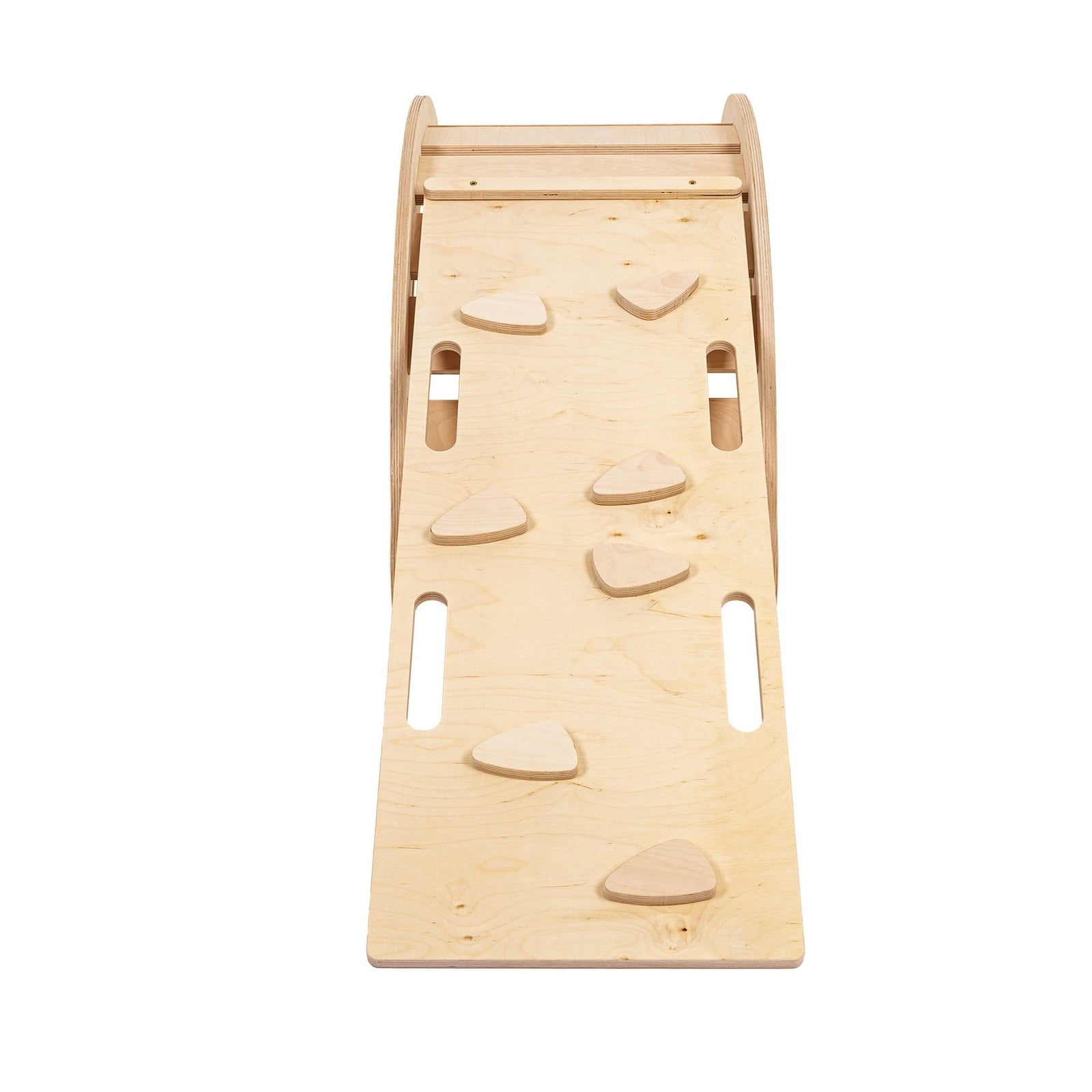 MeowBaby Dream Rocker Small naturel, ladder met grijs kussen