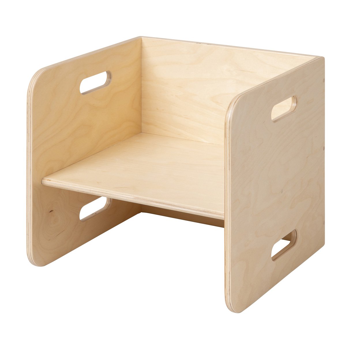 Van Dijk Toys kubusstoel — zithoogtes 14,5 en 18,5 cm-