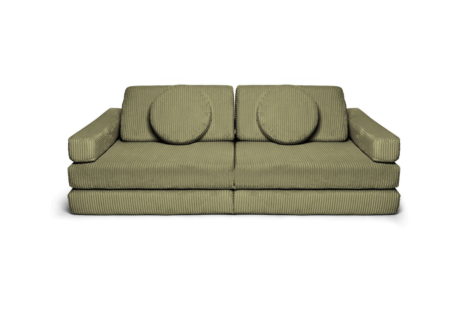 Shappy Speelbank Pure Corduroy 160 cm in Dusty Sage