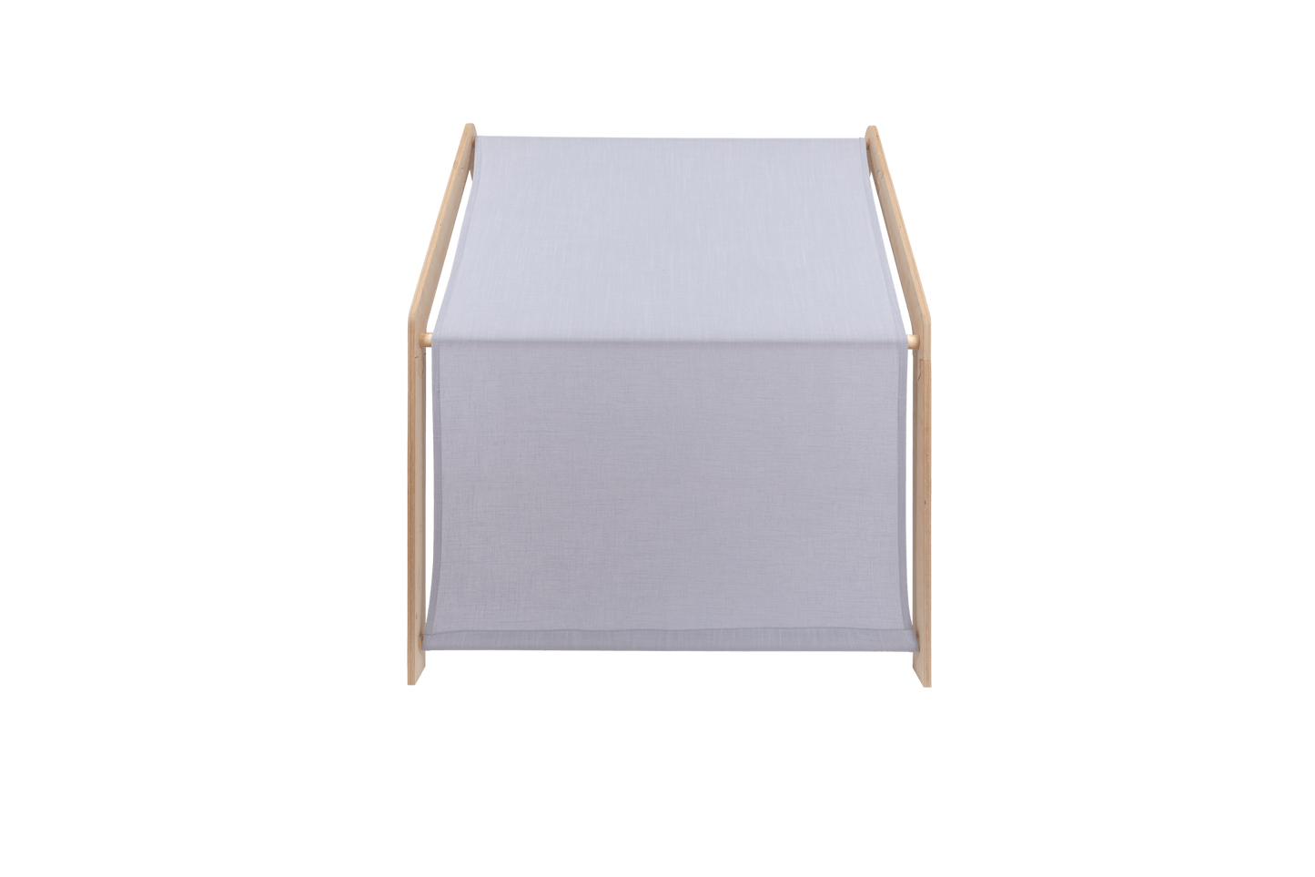 houten speelhuisje naturel met blauw dak voor kinderkamer