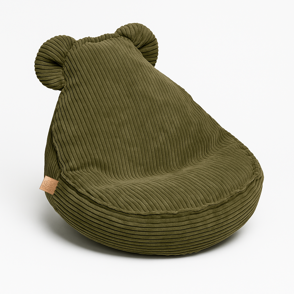 kinderzitzak van teddystof voor peuters en kleuters van 1 tot 4 jaar