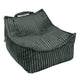 MeowBaby Churros grove ribstof kinderzitzak — Pine Forest Green