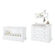 Babykamer Emilia breed – 3-delige set met wandplank