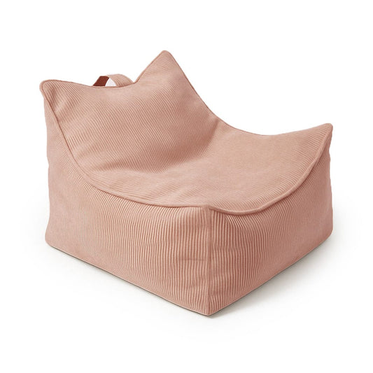MeowBaby Slimcord fijne ribstof kinderzitzak — Brick