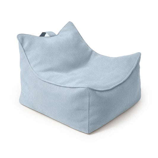 kinderzitzak van ribstof in turquoise voor peuters en kleuters van 1 tot 4 jaar