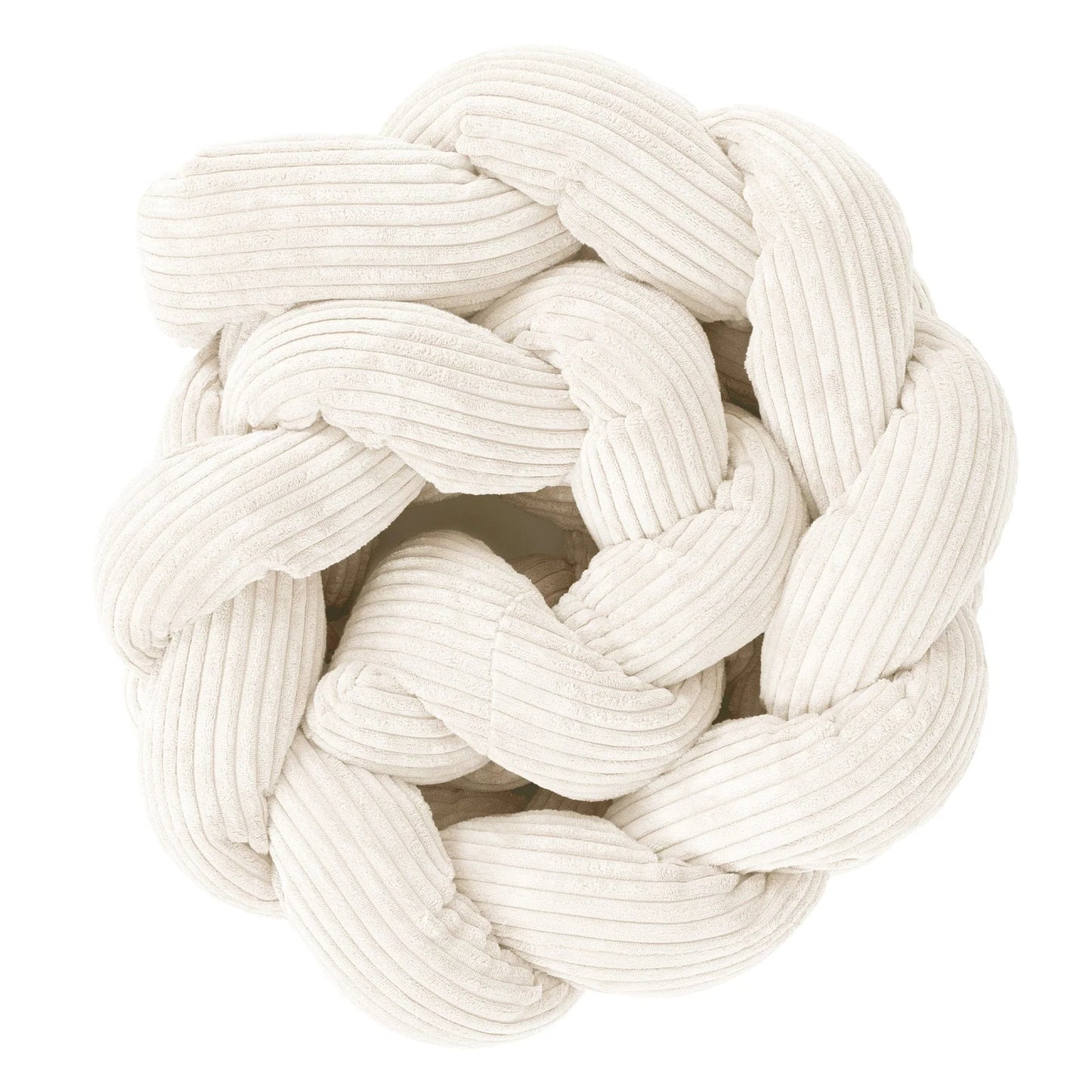 Gevlochten bedomrander Aesthetic – vanille – 300 cm