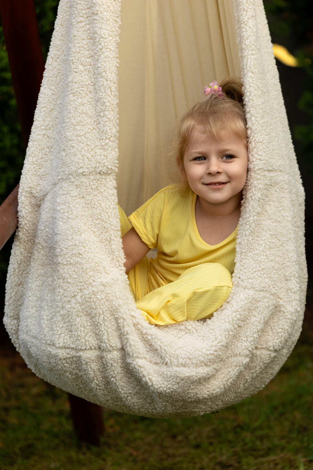 Baby hangschommel cocon – Boucle