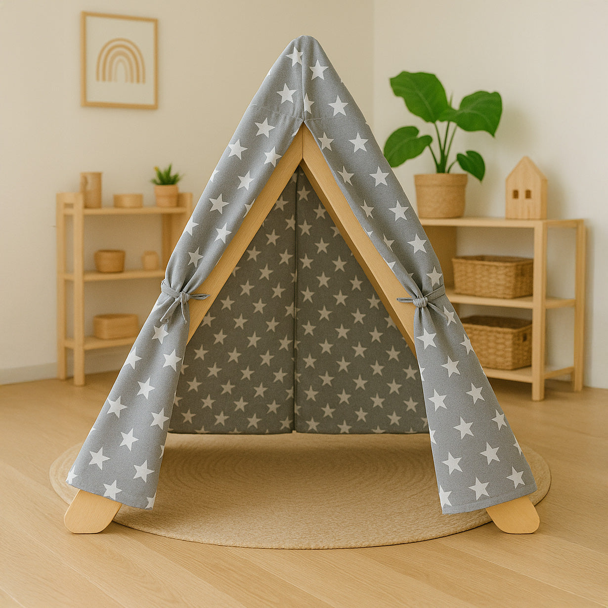 tentdoek voor Pikler klimdriehoek voor fantasierijk spelen