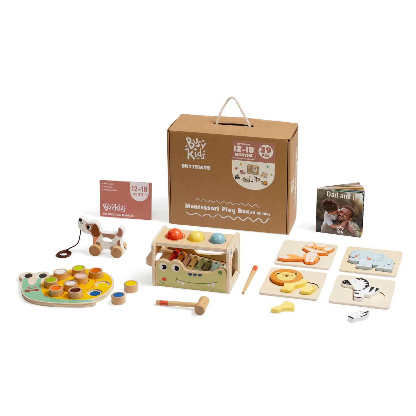 BusyKids Montessori box – 12-18 maanden