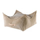 MeowBaby Slimcord fijne ribstof vierkante zitzak — Sand
