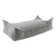 MeowBaby Slimcord fijne ribstof rechthoekige zitzak — Grey