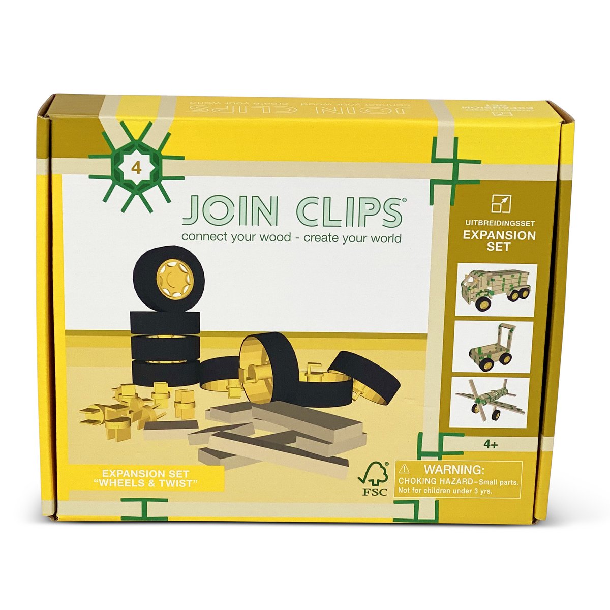 JOIN CLIPS Wheels & Twist — wielen en draaiclips