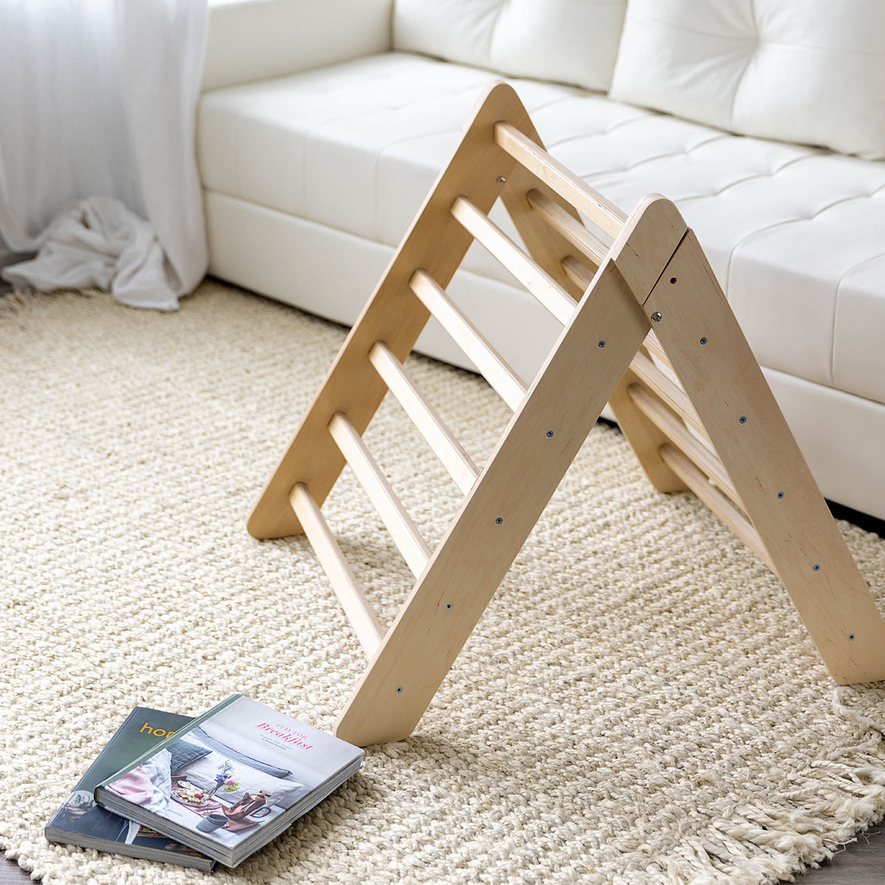 BusyKids Pikler klimdriehoek – regenboog
