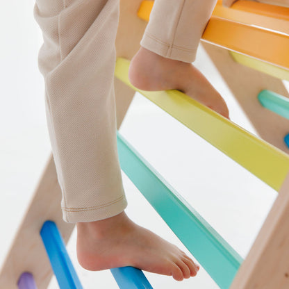 BusyKids Pikler klimdriehoek – regenboog