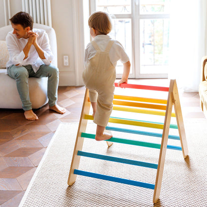BusyKids Pikler klimdriehoek – regenboog