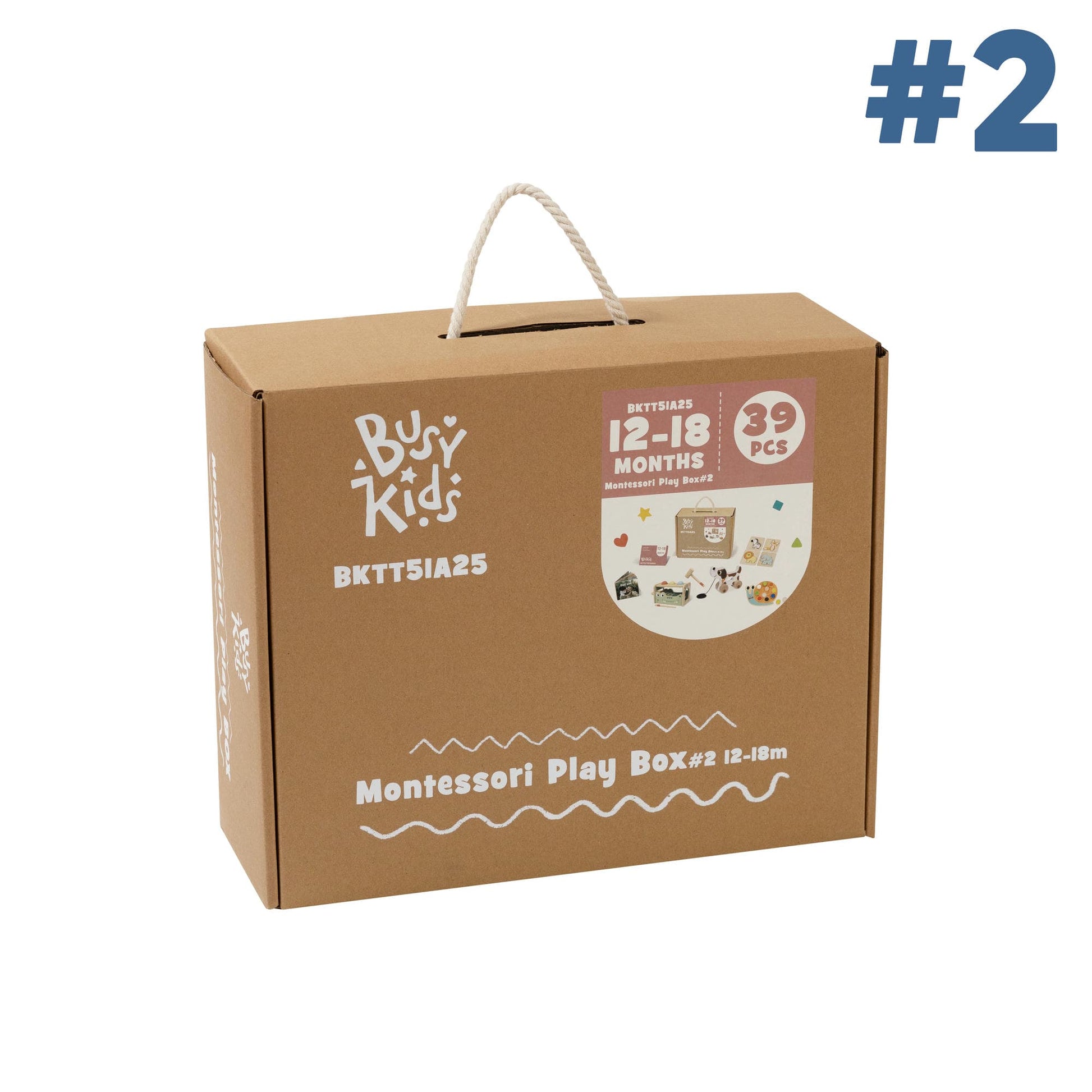 montessori box voor kinderen van 12 tot 18 maanden