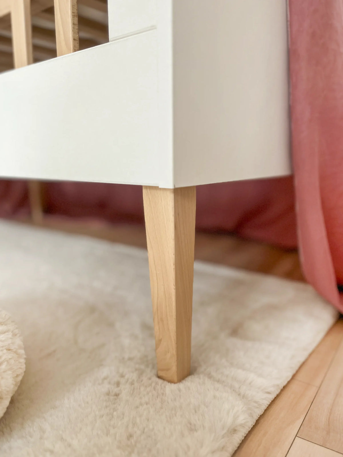 ATB ILA 120 × 60 cm ledikant – wit – extra productafbeelding