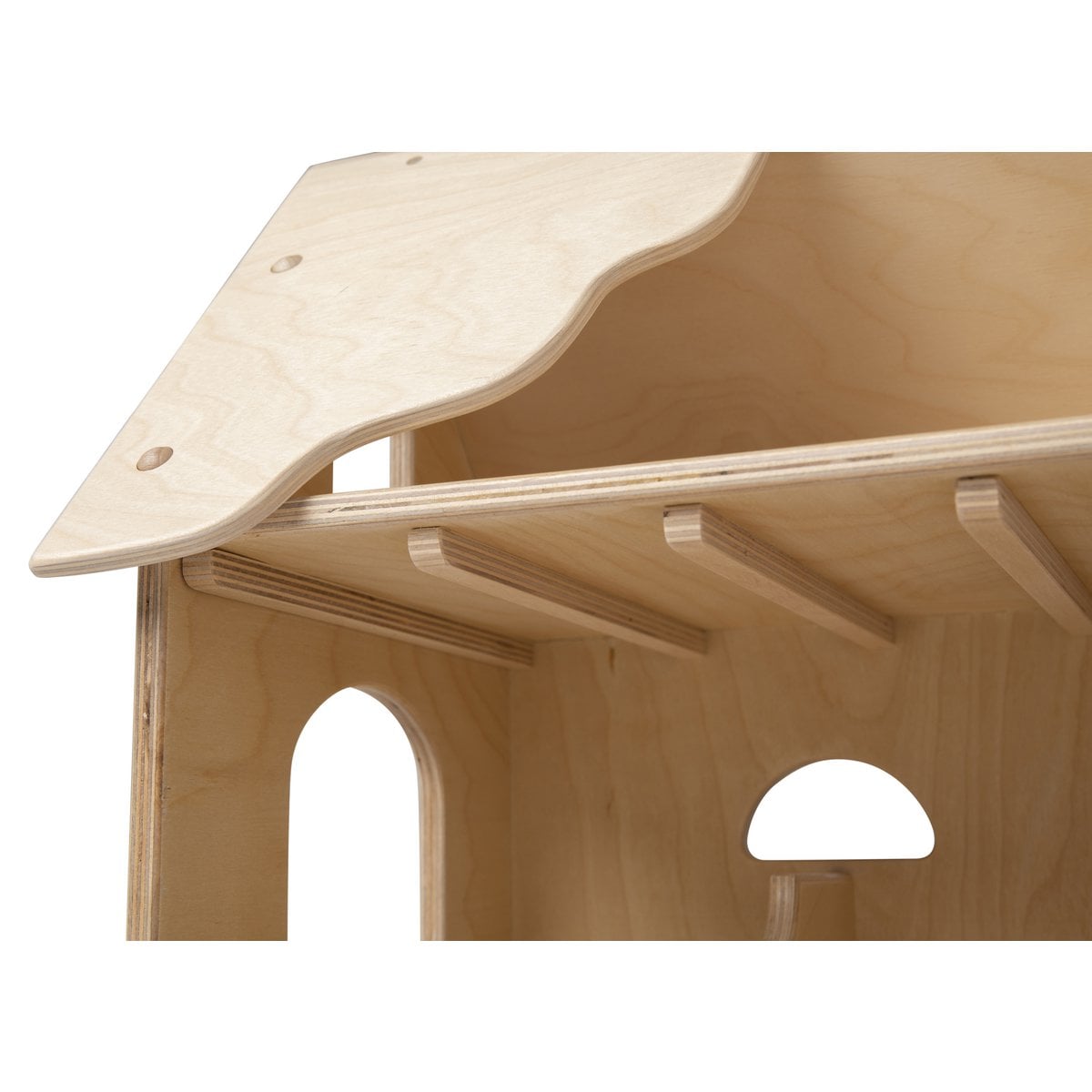 Van Dijk Toys Houten Speelgoed Boerderij groot - Naturel (Kinderopvang kwaliteit.)