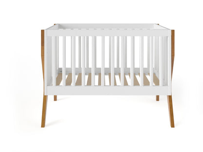 yappyicon ledikant van massief eiken 120x60 cm voor baby - detailfoto 2