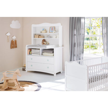 Commode Florentina extra breed met plankunit – 2-delig