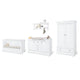 Babykamer Emilia extra breed – 4-delig met kledingkast