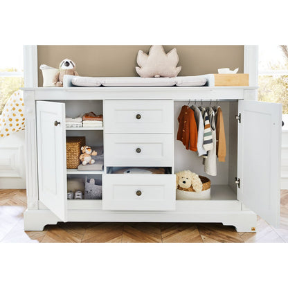 Babykamer Emilia extra breed – 4-delig met kledingkast