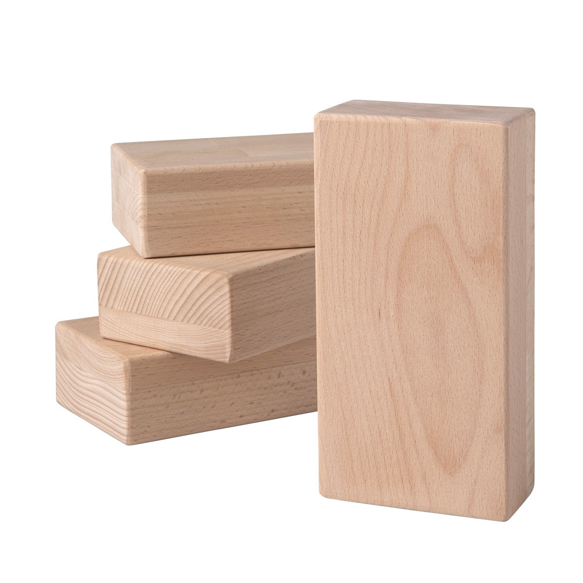 Van Dijk Toys Haagse blokkenset / houten blokken set 10cm (Kinderopvang kwaliteit)