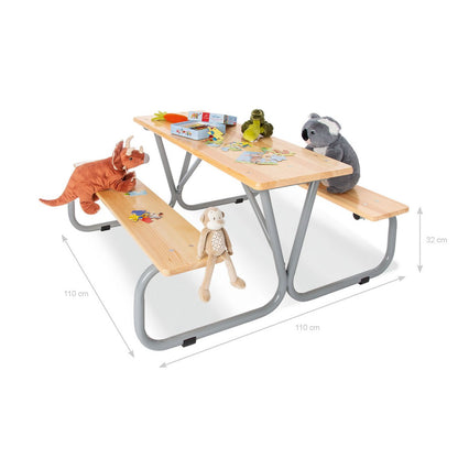Kinderpicknicktafel Michel für 6 – 3-delig