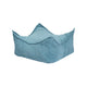 MeowBaby Aesthetic ribfluweel vierkante zitzak — Turquoise