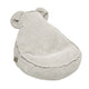 MeowBaby Aesthetic ribfluweel kinderzitzak met oortjes — Ecru