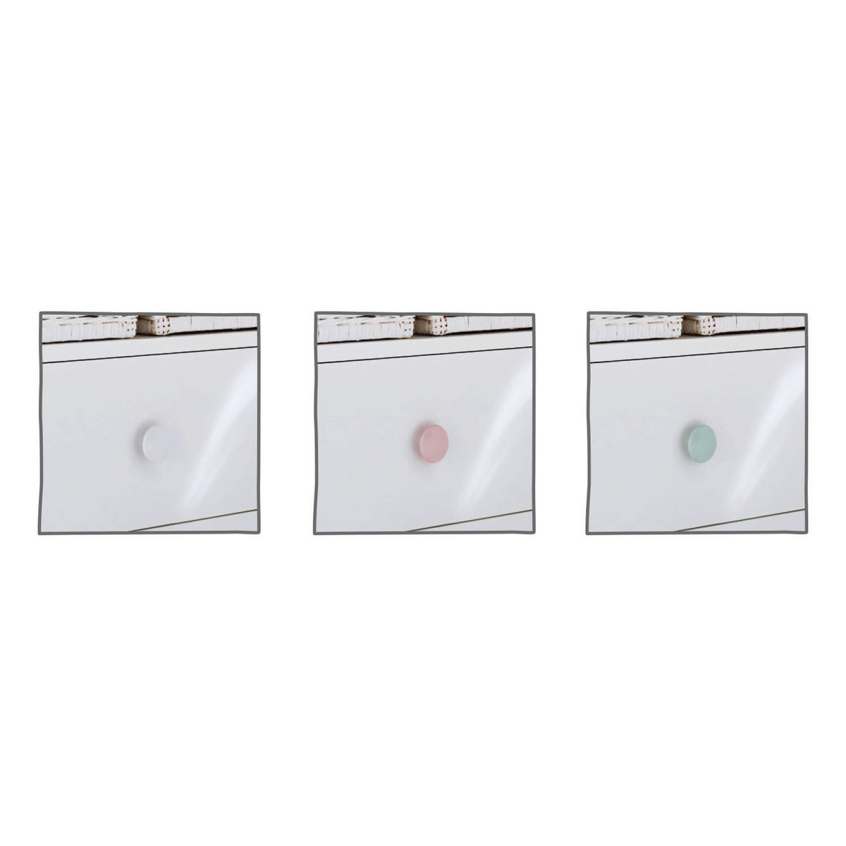 Commode Florentina extra breed met plankunit – 2-delig