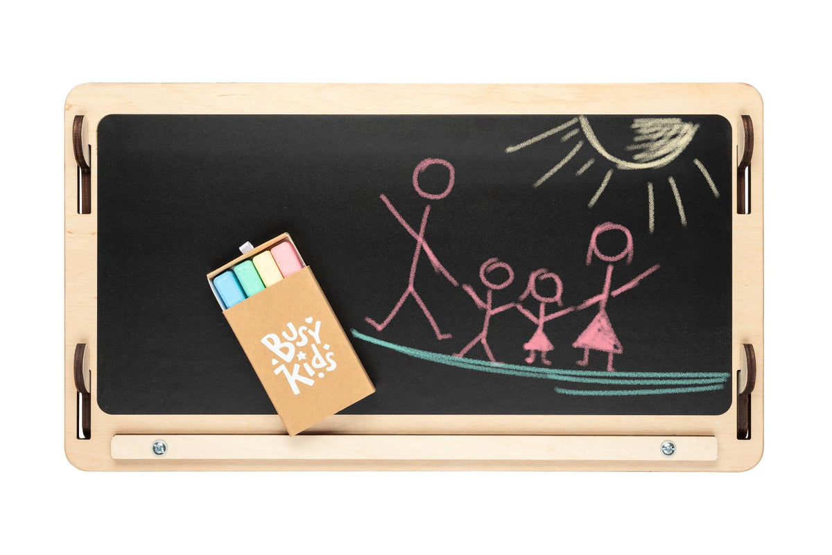 Maisonnette d'éveil BusyKids Busy Board – pastel naturel, édition limitée
