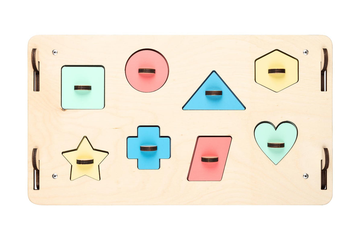 Maison de jeu BusyKids Busy Board – naturel