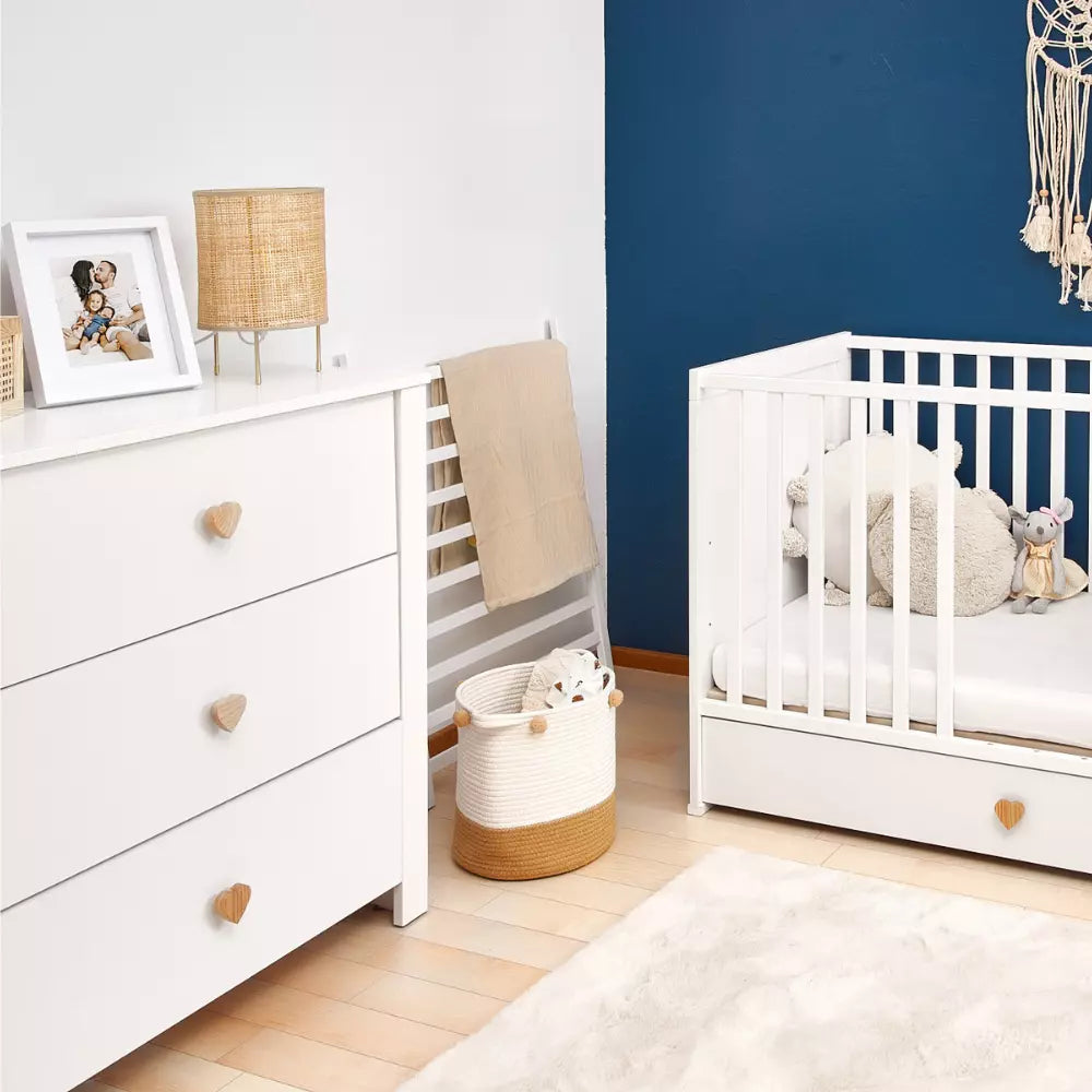 ATB LITTLE HEART 120 × 60 cm ledikant with drawer – extra productafbeelding