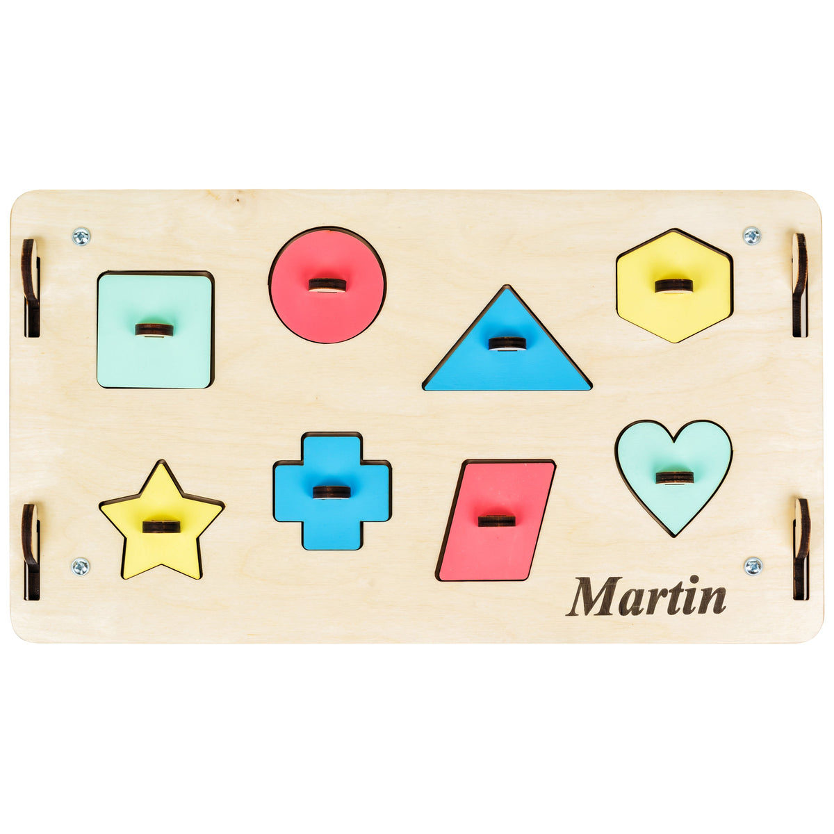 Maison de jeu BusyKids Busy Board – naturel