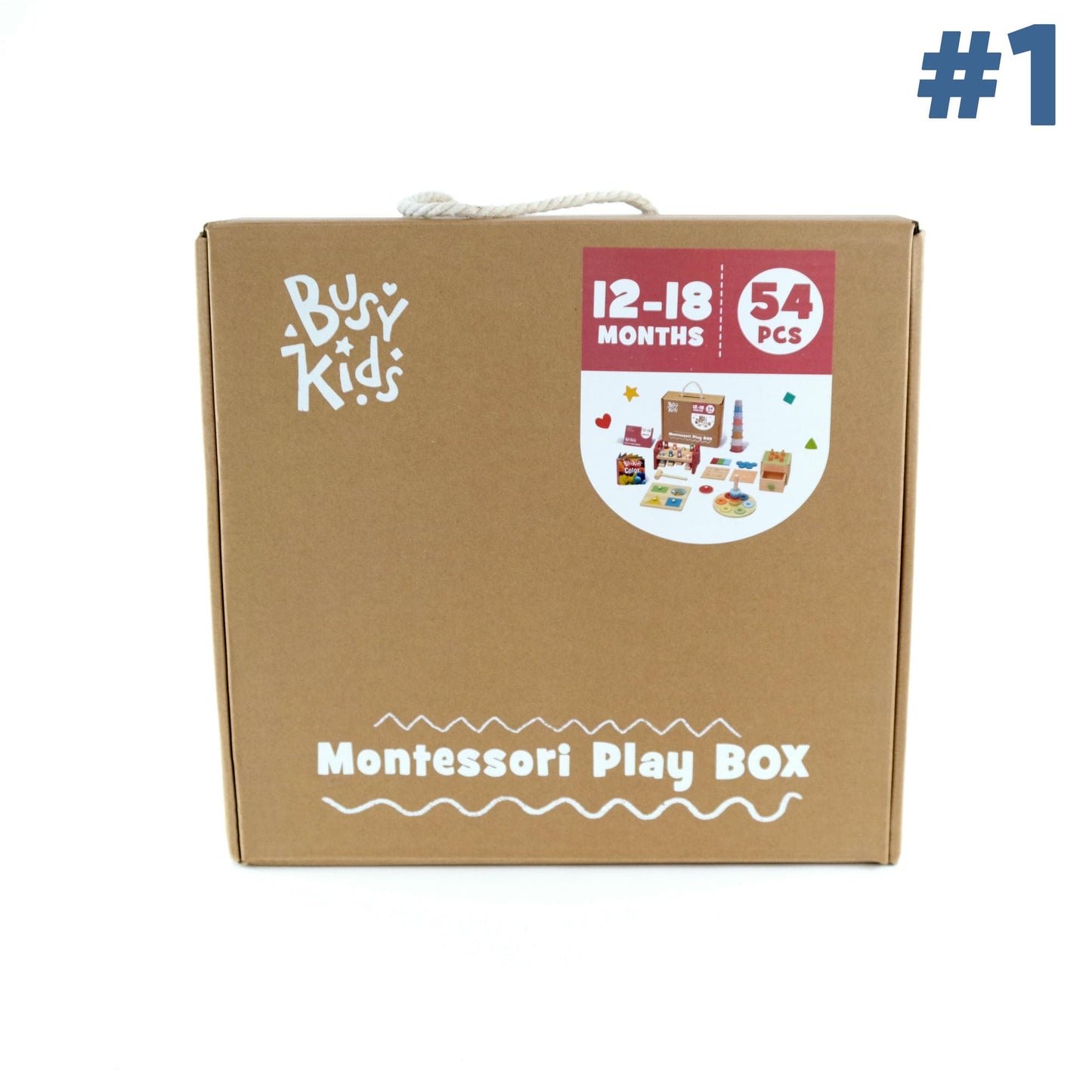 BusyKids Montessori box – 12-18 maanden