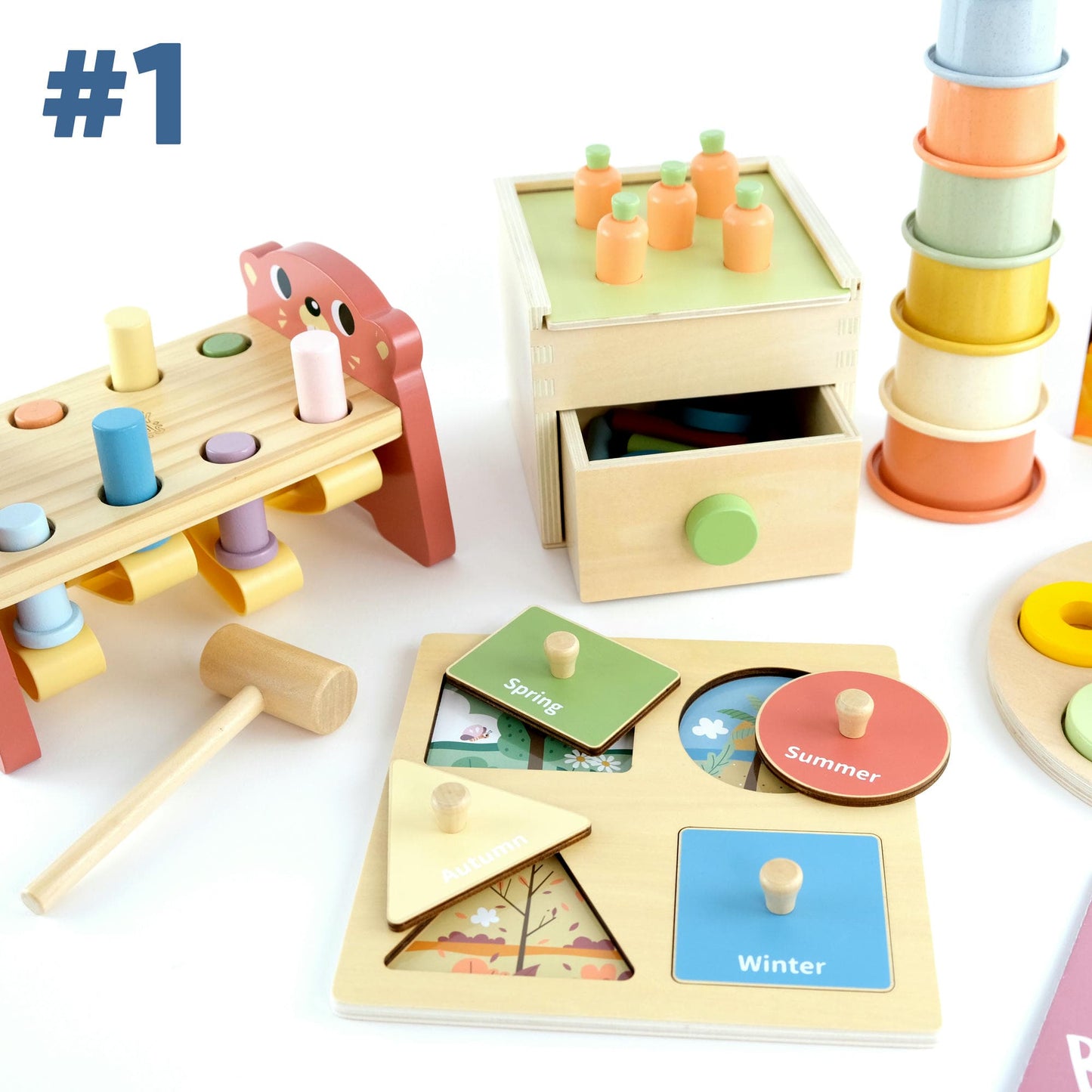 BusyKids Montessori box – 12-18 maanden