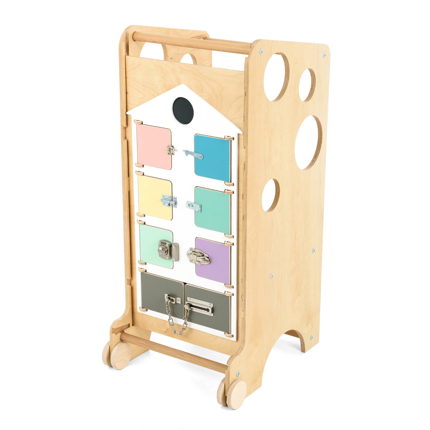 slotenbord voor leertoren