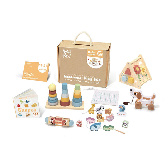 montessori box voor kinderen van 18 tot 24 maanden