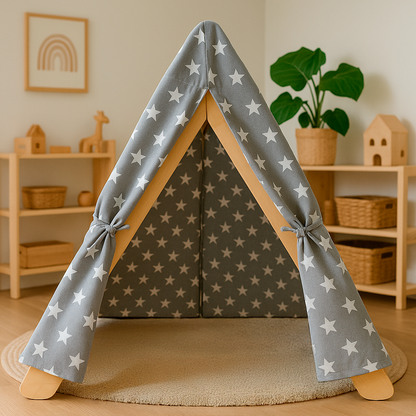 tentdoek voor Pikler klimdriehoek voor fantasierijk spelen