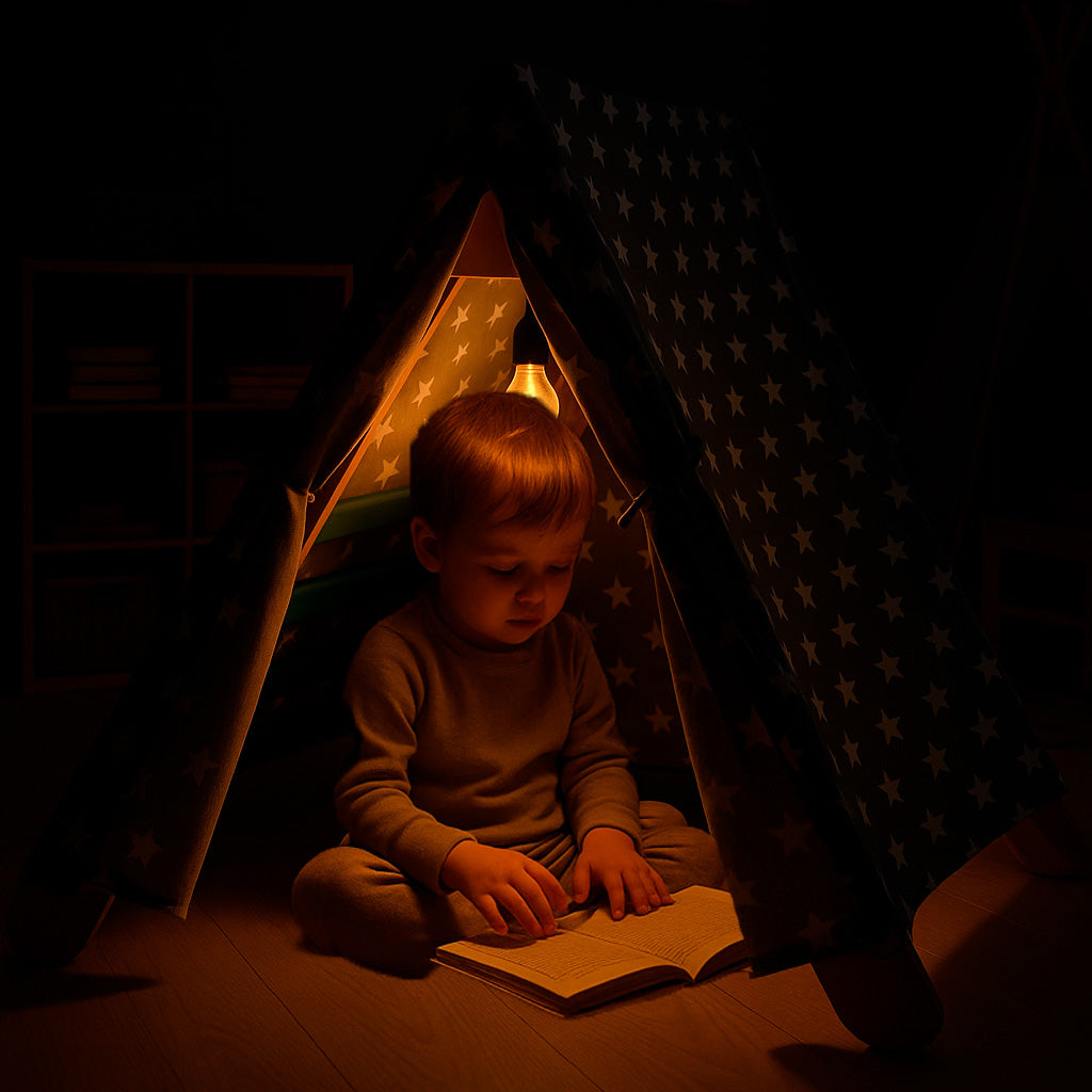 tentdoek voor Pikler klimdriehoek voor fantasierijk spelen