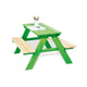 Kinderpicknicktafel Nicki für 4, groen